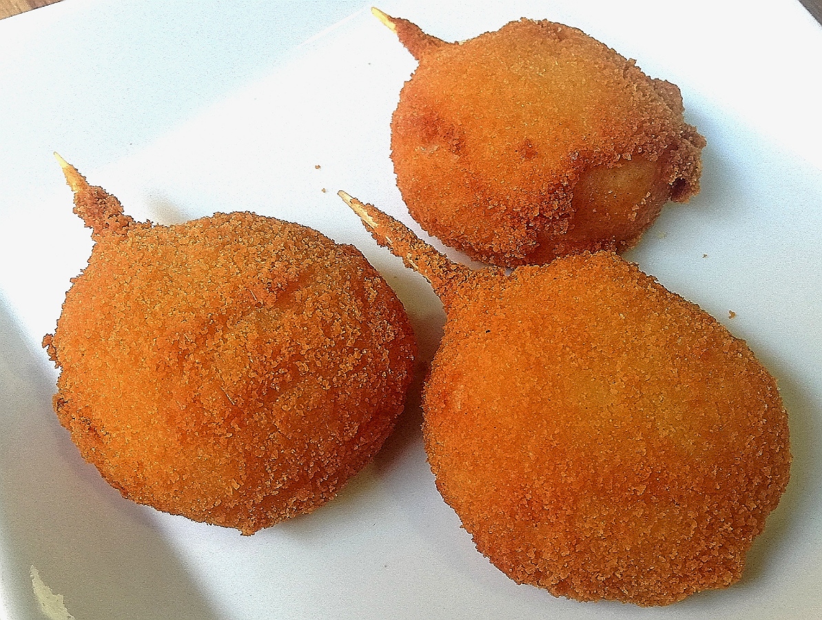 Jamoncitos rebozados