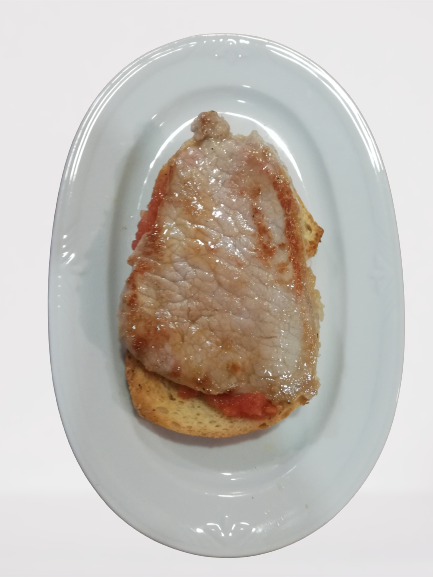 Montadito de lomo