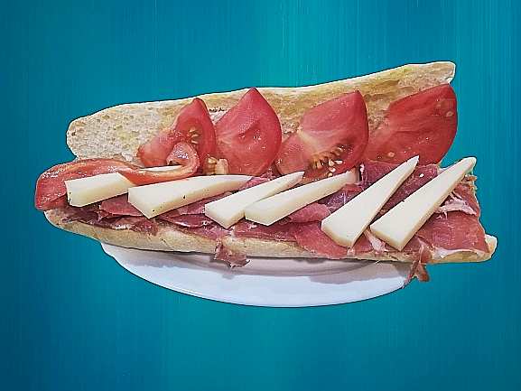 Bocadillo de jamón
